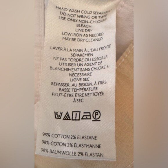 NWT Size 6 - Anthropologie Cotton Tea Towel Wrap Bermuda Shorts (NWT US$ 128) - Picture 10 of 15